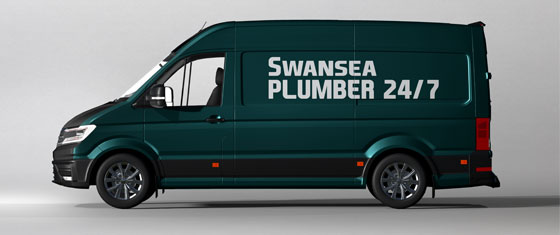 swansea plumber car 560x235 1